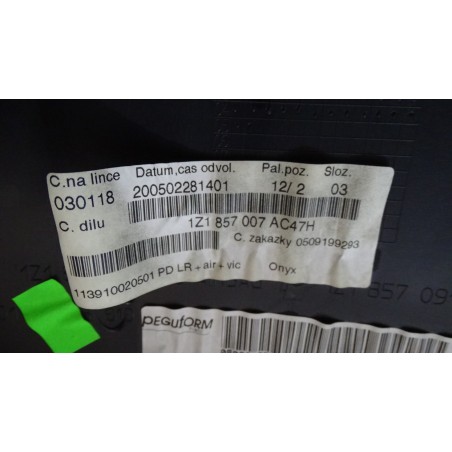 DESKA ROZDZIELCZA SKODA OCTAVIA II 1.9TDI 1Z1857007