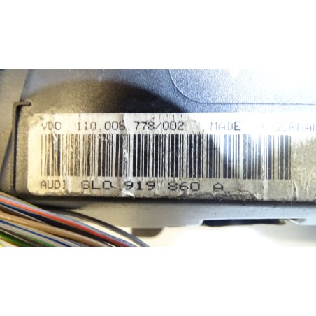 LICZNIK AUDI A3 8L 1.8 8L0919860A