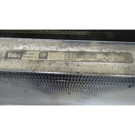 CHŁODNICA WODY KLIMATYZACJI INTERCOOLER OPEL VECTRA-C 2.2