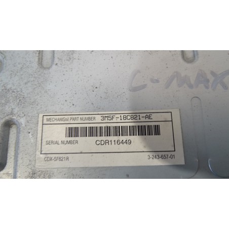 RADIO FORD FOCUS C-MAX 1.6 3M5F-18C821-AE