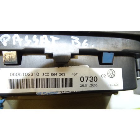 GAŁKA ZMIANY BIEGÓW VOLKSWAGEN PASSAT B6 2.0TDI 3C0711113A 3C0864263