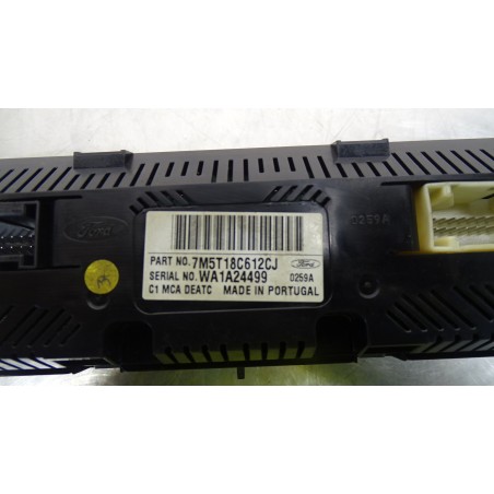 PANEL STEROWANIA NAWIEWU KLIMATYZACJI FORD FOCUS MK2 2.0 7M5T18C612VJ