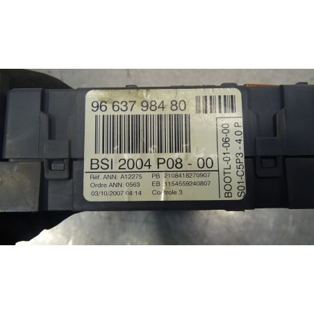 MODUŁ BSI PEUGEOT 207 1.6VTI SW 9663798480