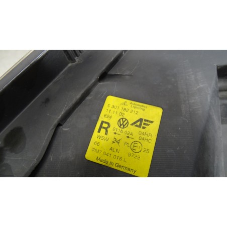 LAMPA PRAWA PRZEDNIA SEAT ALHAMBRA MK2 1.9TDI 7M7941016L