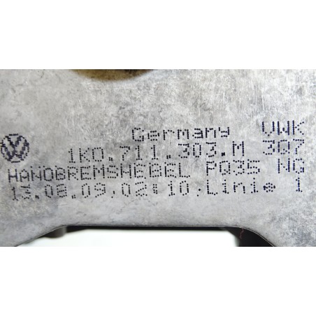 DŹWIGNIA RĘCZNEGO HAMULCA VOLKSWAGEN GOLF VI 2.0TDI 1K0711303M