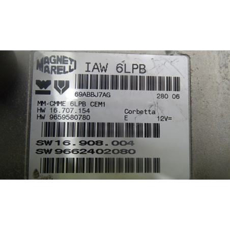 KOMPUTER SILNIKA CITROEN C4 PICASSO 1.7 9662402080
