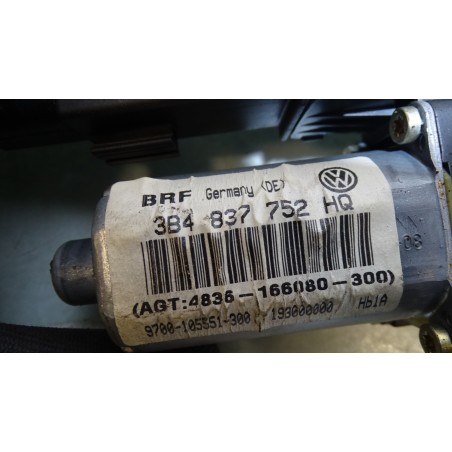 SILNICZEK SZYB PRAWY PRZÓD VOLKSWAGEN PASSAT B5 FL 3B4837752HQ