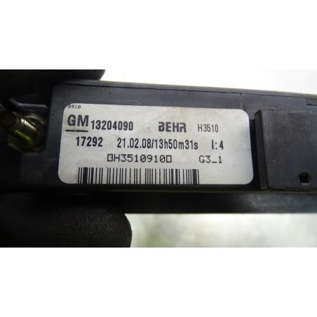 NAGRZEWNICA ELEKTRYCZNA OPEL ZAFIRA B 1.7 CDTI 13204090
