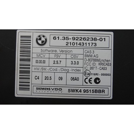 MODUŁ CAS BMW E81 116i 2.0