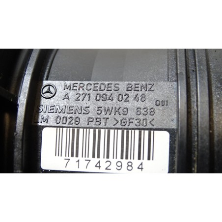 PRZEPŁYWOMIERZ POWIETRZA MERCEDES - BENZ W203 C180 KOMPRESSOR A2710940248