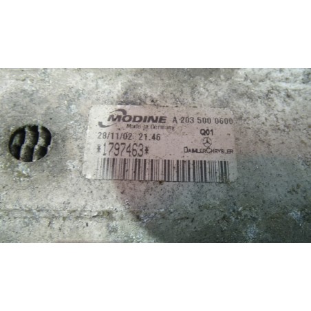 ZESTAW CHŁODNIC MERCEDES-BENZ C 220 CDI A2035000603   A2035000600