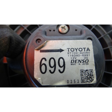 WENTYLATOR NAWIEWU TOYOTA RAV4 II LIFT 2.0D 87103-42060