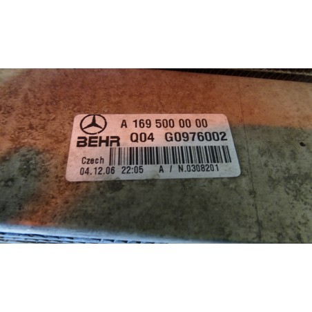 ZESTAW CHŁODNIC MERCEDES W245 B200 A1695000000   A1695000200   A1695002103   A1695002693   A1698203642 