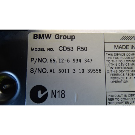RADIO MINI COOPER R50 1.6 65.12-6934347