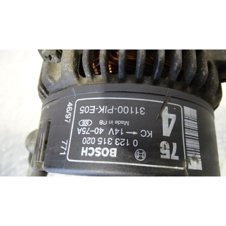 ALTERNATOR 75A HONDA CIVIC VI 1.6