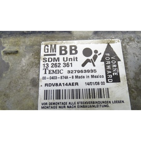 MODUŁ AIRBAG OPEL CORSA D 1.2 13262361