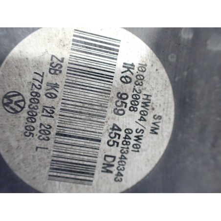 PAS PRZEDNI VOLKSWAGEN CADDY 2.0 III 1K0959455DM   1T0121341C   1K0121205N   1K0121207AK