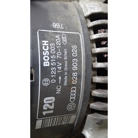 ALTERNATOR 120A VOLKSWAGEN GOLF IV 1.9
