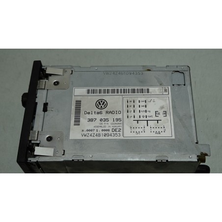 RADIO VOLKSWAGEN SHARAN 1.9TDI LIFT 3B7035195