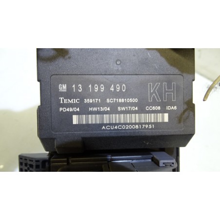 MODUŁ KOMFORTU OPEL VECTRA C 1.9 CDTI 13199490KH