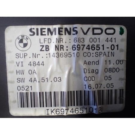 LICZNIK BMW E90 320I 6974651