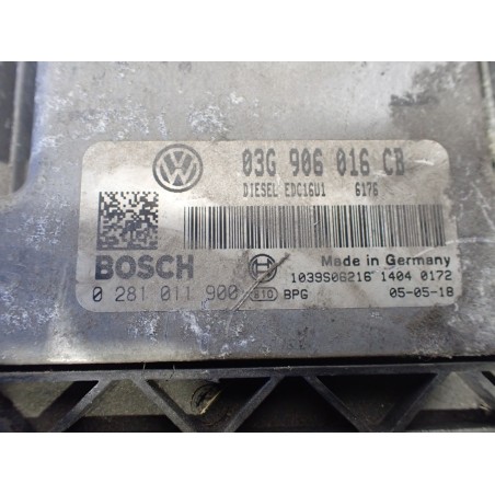 KOMPUTER SILNIKA VOLKSWAGEN GOLF V 1.9TDI 03G906016CB