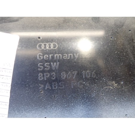 BOCZEK DRZWI PRAWY PRZEDNI AUDI A3 8P 2.0TDI 8P3867106