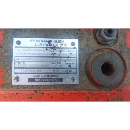 POMPA HYDRAULICZNA HYDROMATIC A8V KOPARKA  MH5