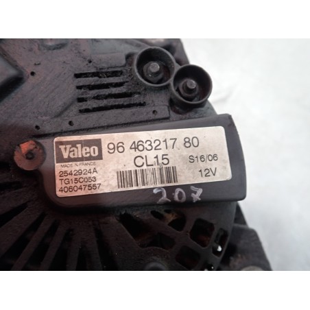 ALTERNATOR PEUGEOT 207 9646321780