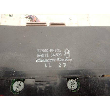 PANEL STEROWANIA NAWIEWU KLIMATYZACJI NISSAN X-TRAIL I 27500-8H301    28184-4M566