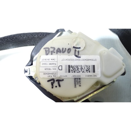 PAS PRAWY TYLNY BEZPIECZEŃSTWA FIAT BRAVO II 1.9JTD 07354463430