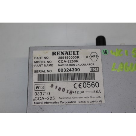 CZYTNIK NAWIGACJI RENAULT LAGUNA III 2.0 259150003R