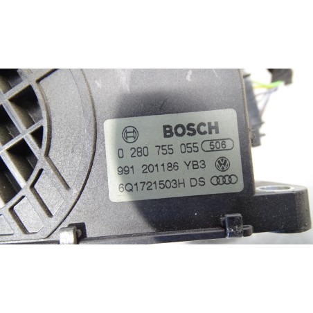 POTENCJOMETR GAZU SKODA FABIA II 1.9TDI 0280755055 6Q1721503HDS