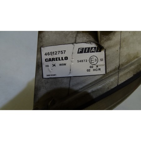 LAMPA LEWA PRZEDNIA FIAT SEICENTO 1.1 KAT 46512757
