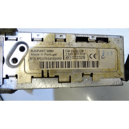 RADIO FIAT PUNTO 1,2 7642375316